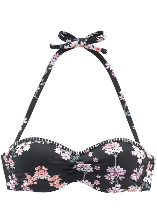 Bugel-Bandeau-Bikini-Top"Ditsy"