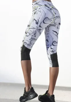 Caprileggings"White Marble"