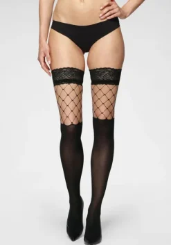 Halterlose Feinstrumpfe