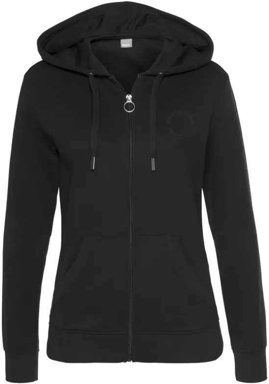 Kapuzensweatjacke"Mit Logostickerei"