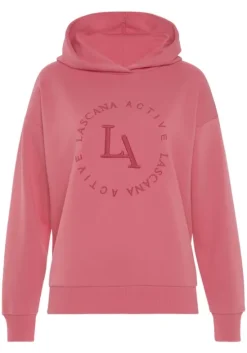 Kapuzensweatshirt"- Performance Hoodie Mit Runder Logostickerei Und"