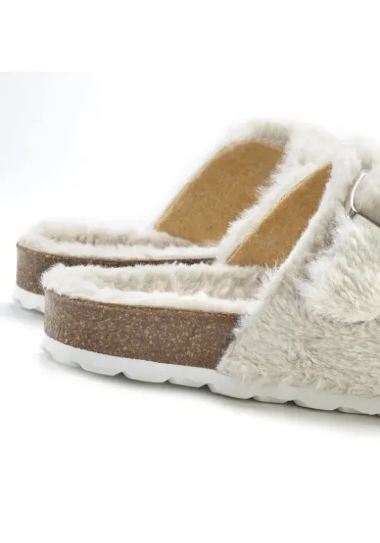 Pantolette"Hausschuh, Plusch Hausschuhe"