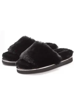 Pantolette"Hausschuh, Plusch Hausschuhe"