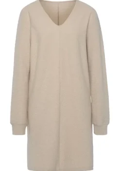 Sweatkleid"Langarmkleid Aus Ripp-Qualitat"