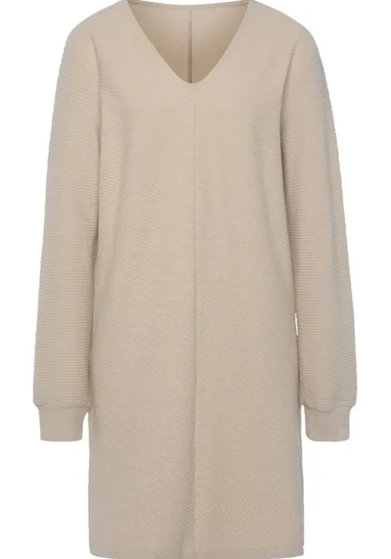 Sweatkleid"Langarmkleid Aus Ripp-Qualitat"