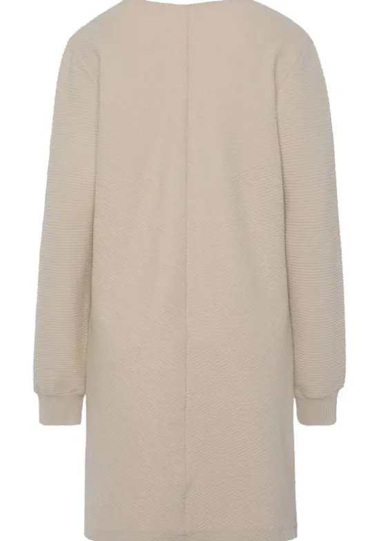 Sweatkleid"Langarmkleid Aus Ripp-Qualitat"
