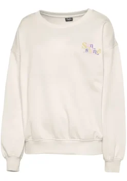 Sweatshirt"Mit Rippbundchen"
