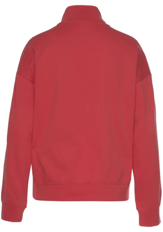 Sweatshirt"Troyer Mit Stehkragen"