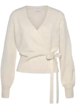 Wickelstrickjacke"-Strickjacke Mit Bindeband"