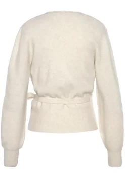 Wickelstrickjacke